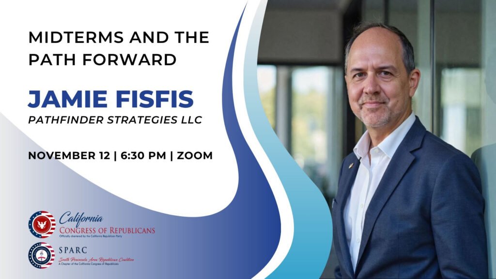 Midterms and the Path Forward featuring Jamie Fisfis — event flyer